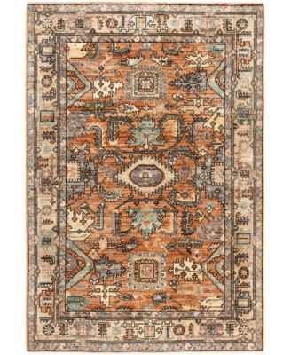 ADORN HAND WOVEN RUGS - Serapi M1945 4'3''x6'2'' Area Rug