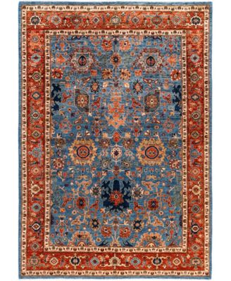 ADORN HAND WOVEN RUGS - Serapi M1945 6'3''x8'11'' Area Rug