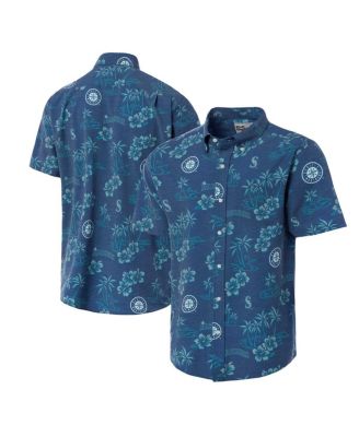 Reyn Spooner - Men's Navy Seattle Mariners Kekai Button-Down Shirt