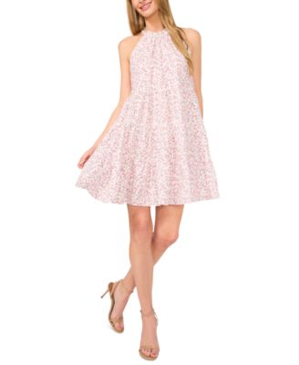 CeCe - Women's Tiered Halter Dress