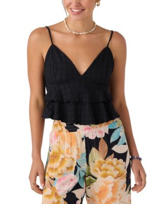 O'Neill - Juniors' Chloey Sleeveless Flowy Tank Top
