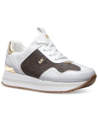Michael Kors - Women's Raina Lace-Up Trainer Running Sneakers