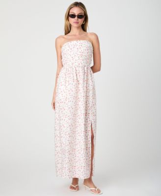 French Connection - Women's Nomi Cotton Strapless Dress
