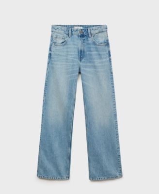 MANGO - Women's Miami Medium-Rise Straight-Fit Jeans