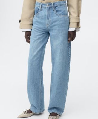 MANGO - Women's High-Rise Balloon Jeans
