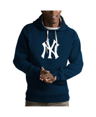 Antigua - Men's Navy New York Yankees Victory Pullover Hoodie
