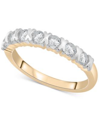 Macy's - Diamond Band Ring (1/2 ct. t.w.) in 14k Yellow Gold