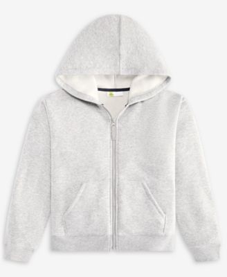 Epic Threads - Big Boys Heather Fleece Zip-Up Hoodie