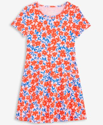 Epic Threads - Little & Big Girls Floral-Print Skater Dress