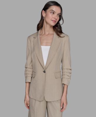 KARL LAGERFELD PARIS - Women's Rhinestone-Embellished Blazer