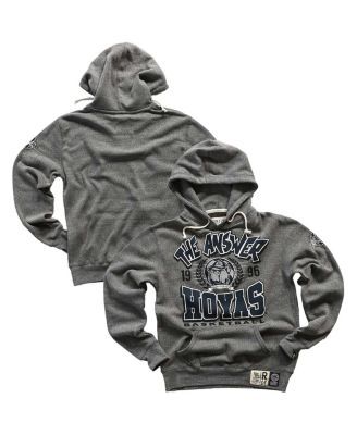 Roots of Fight - Men's Allen Iverson Gray Georgetown Hoyas Tri-Blend Pullover Hoodie