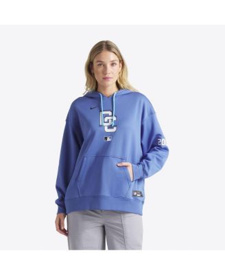 Nike - Women's Blue Washington Nationals 2025 City Connect Authentic Collection Performance Pullover Hoodie
