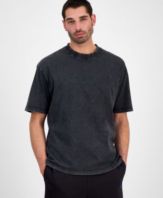 Hugo Boss - Men's Nebute Short Sleeve Crewneck Burnout Logo T-Shirt