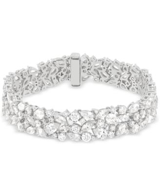 Arabella - Cubic Zirconia Bangle (40-1/4 ct. t.w.) in Sterling Silver