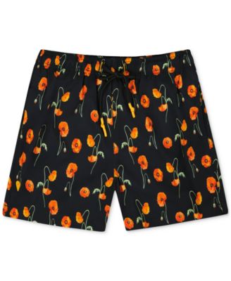 Sunset x Vine - Men's Floral Woven Swim Trunks