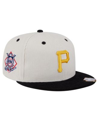 New Era - Men's Cream/Black Pittsburgh Pirates Two-Tone Corduroy 59FIFTY Fitted Hat