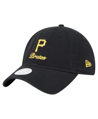 New Era - Women's Black Pittsburgh Pirates Preppy Team 9TWENTY Adjustable Hat