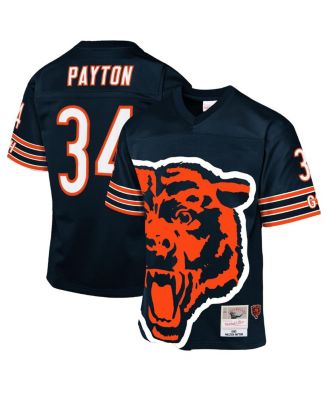 Mitchell & Ness - Big Boys and Girls Walter Payton Navy Chicago Bears 1985 Throwback Fashion Jersey
