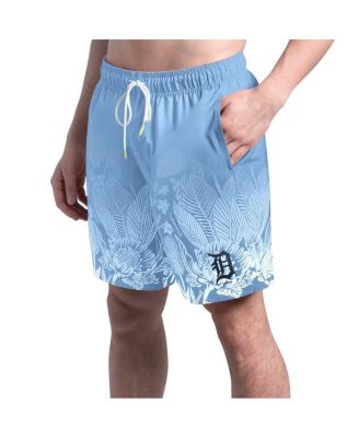 Margaritaville - Men's&nbsp; Blue Detroit Tigers Lagoon Fiesta Swim Shorts