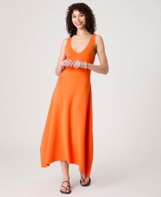 French Connection - Women's V-Neck Fit & Flare Midi Dress