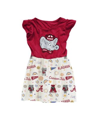 Wes & Willy - Toddler&nbsp;Crimson Alabama Crimson Tide Vault Princess Dress