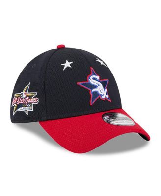 New Era - Men's Navy/Red Chicago White Sox 2025 MLB All-Star Game Workout 39THIRTY Flex Hat