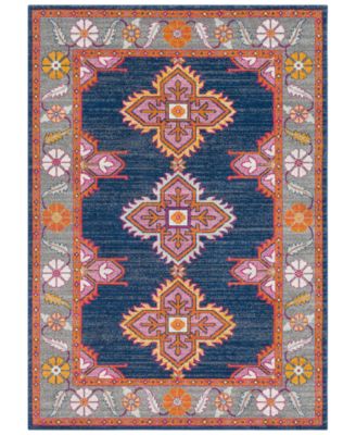 Livabliss - Harput HAP-1037 Dark Blue 2' x 3' Area Rug