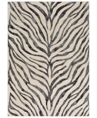 Livabliss - City CIT-2300 Taupe 3'11" x 5'7" Area Rug
