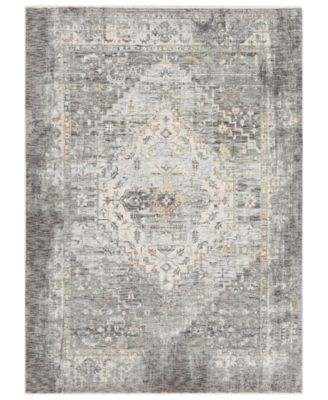 Livabliss - Presidential PDT-2311 Medium Gray 5' x 8'2" Area Rug