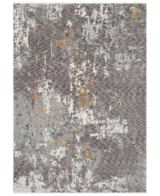 Livabliss - Presidential PDT-2302 Charcoal 7'10" x 10'3" Area Rug