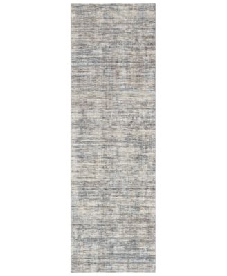Livabliss - Presidential PDT-2308 Medium Gray 3'3" x 8' Runner Area Rug