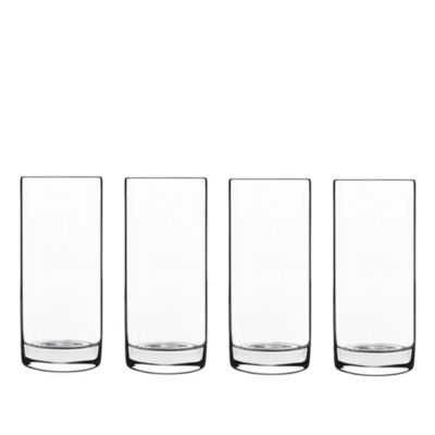 Luigi Bormioli - Glassware, Set of 4 Classico Highball Glasses