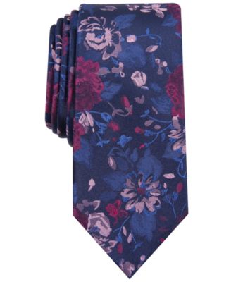Bar III - Men's Hilton Floral Slim Tie