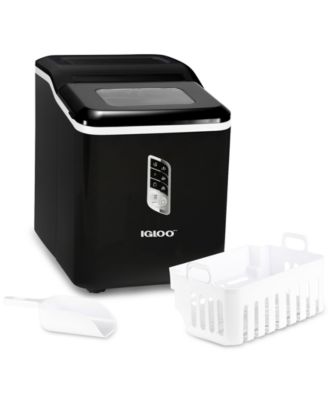 Igloo - IGLICEBSC26 Automatic Self-Cleaning 26-Lb. Ice Maker
