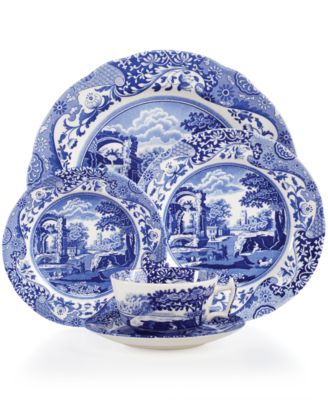 Spode - "Blue Italian" 5-Piece Place Setting