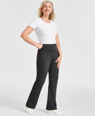 Style & Co - Women's Pont&eacute;-Knit Bootcut Leggings