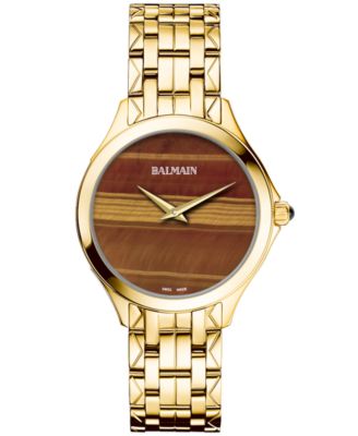 Balmain - Women's Swiss Flamea Gold PVD Stainless steel Bracelet Watch 34mm