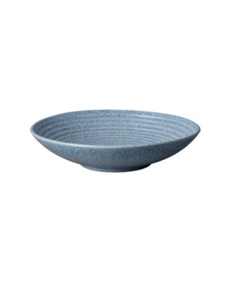 Denby - Studio Blue Flint Medium Ridged Bowl