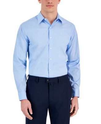 Club Room - Men's Regular-Fit Solid Dress Shirt