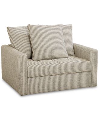 Furniture - 51" Fabric Swivel Chair
