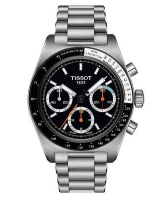 Tissot - Men's Swiss Automatic Chronograph PRS516 Stainless Steel Bracelet Watch xxmm