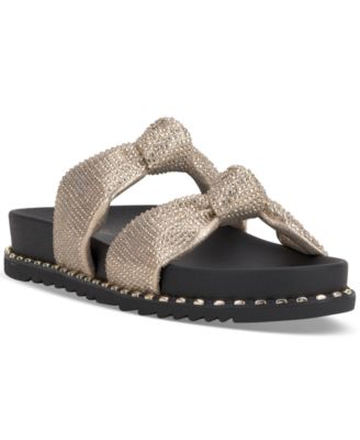 Jessica Simpson - Women's Caralyna Slip-On Knotted Flat Sandals