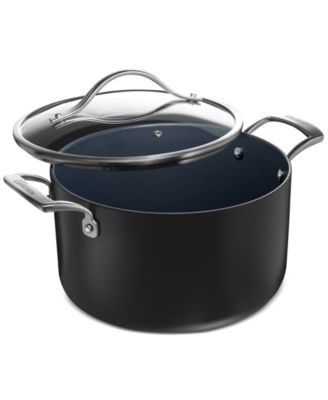 Guy Fieri - Flavortown Hard-Anodized Laser Titanium Aluminum 6-Qt. Dutch Oven with Lid
