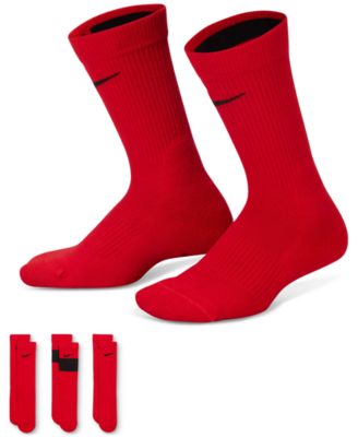 Nike - Big Kids Elite Basketball Crew Socks, Pack of 3
