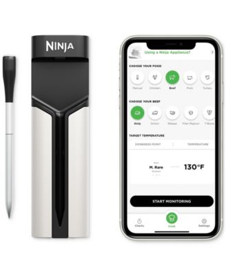 Ninja - ProChef™ Connected Wireless Thermometer Indoor & Outdoor, WP100