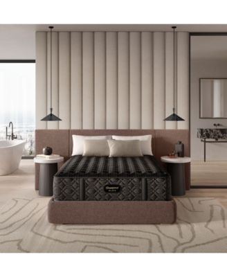 Beautyrest - Black Series Three 14.25" Extra Firm Mattress Set - Queen