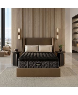Beautyrest - Black&reg; Series Four 17.5" Firm Pillowtop Mattress Set - Full
