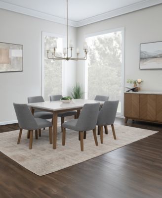 Furniture - Mabell 7-Pc. Set (Table & 6 Side Chairs)