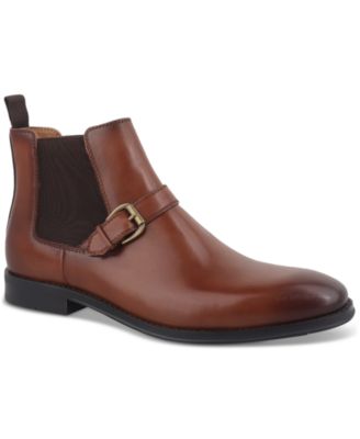 Bar III - Men's Crawfordd Leather Chelsea Boot