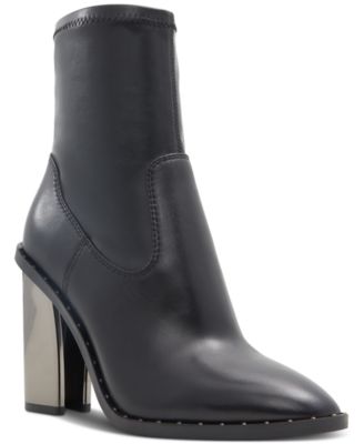 ALDO - Women's Farabrirel Platform Pointed-Toe Stud Booties